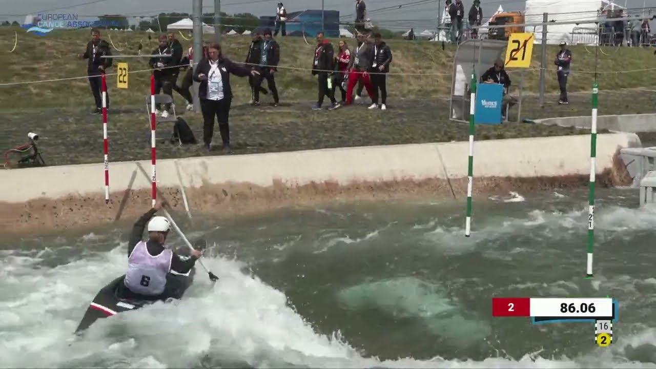 Semifinal/Final Canoe – 2025 ECA Canoe Slalom European Championships – Vaires-sur-Marne