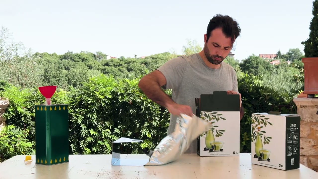 Olivari - Bag in Box Tutorial