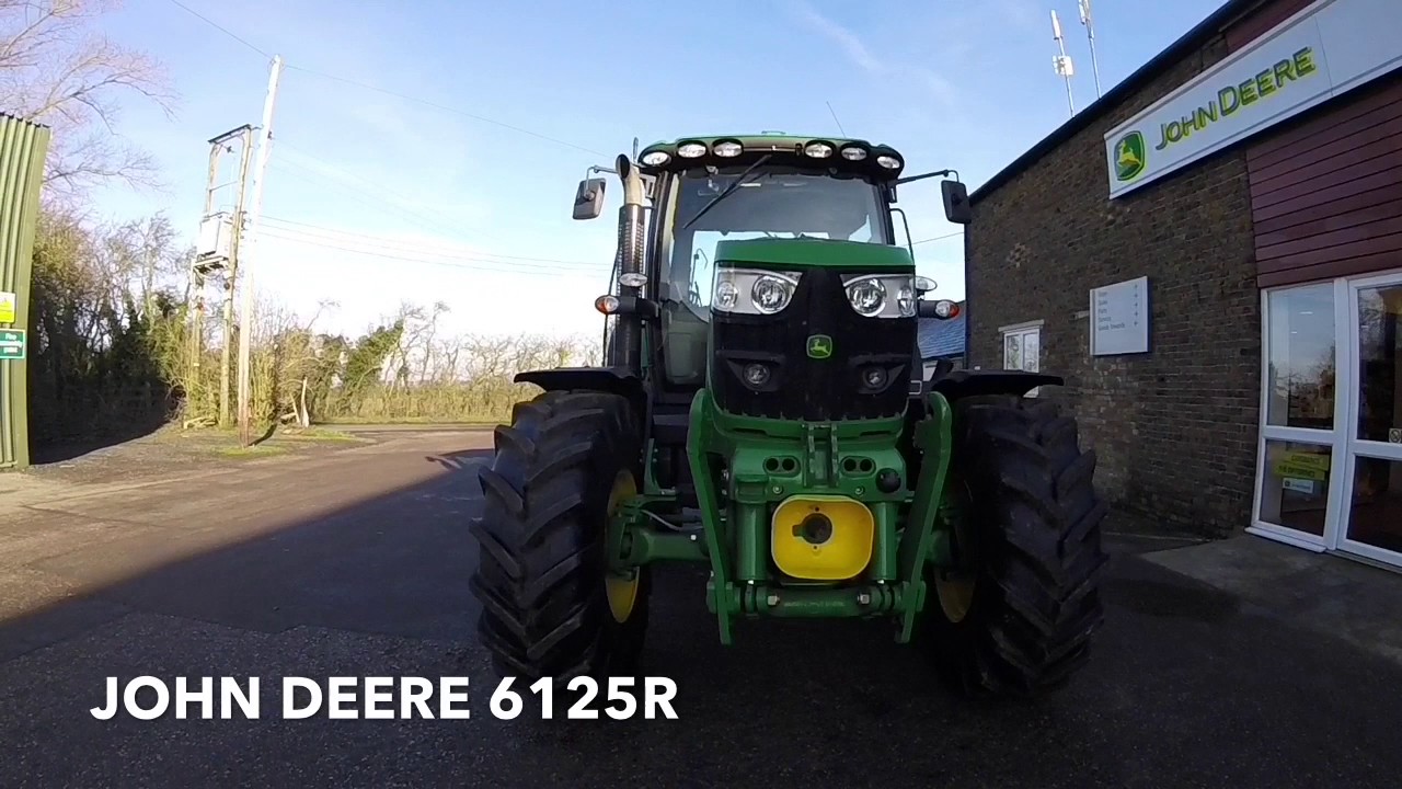 Used John Deere 6125R | Burden Bros Agri | Dealer in Kent, East Sussex & Surrey