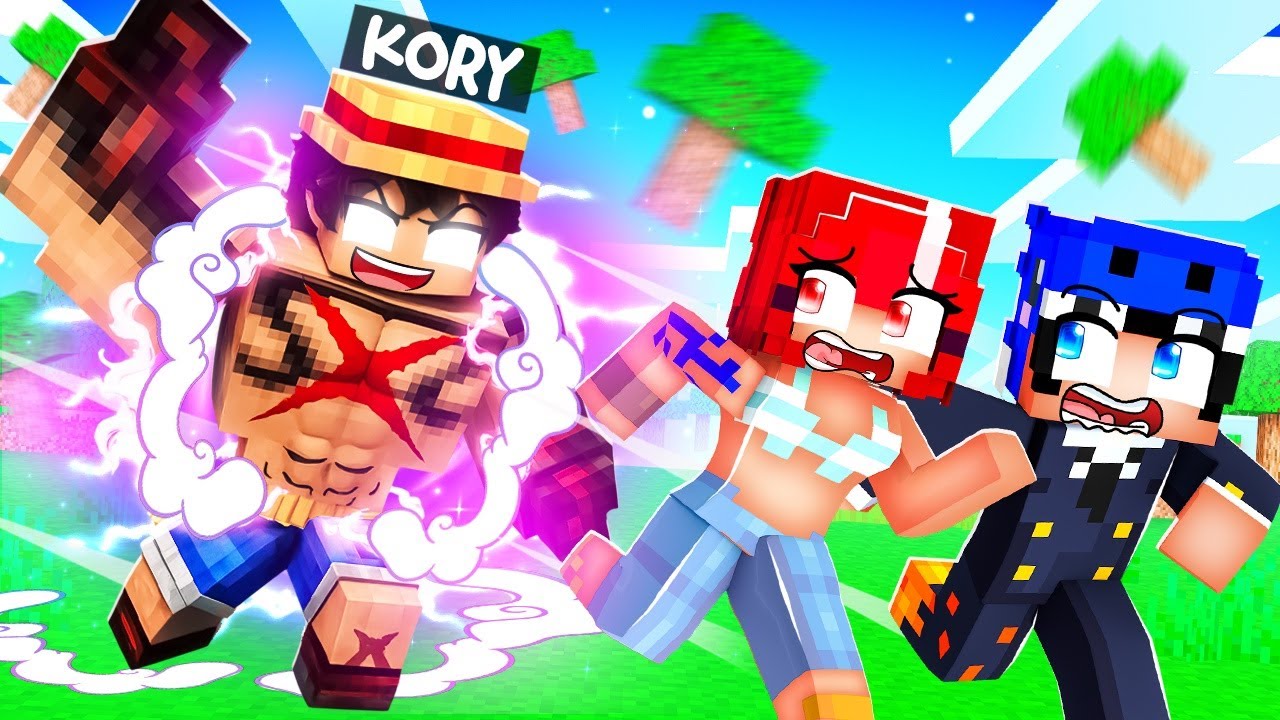 Having a ONE PIECE FAMILY in Minecraft!