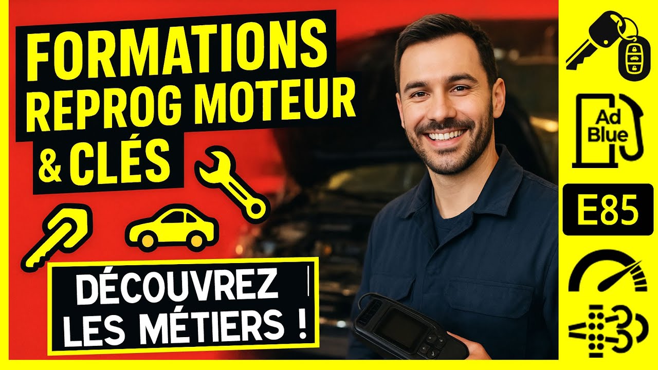 Formations reprogrammation moteur 🚗 & programmation clés 🔑 : reportage exclusif !