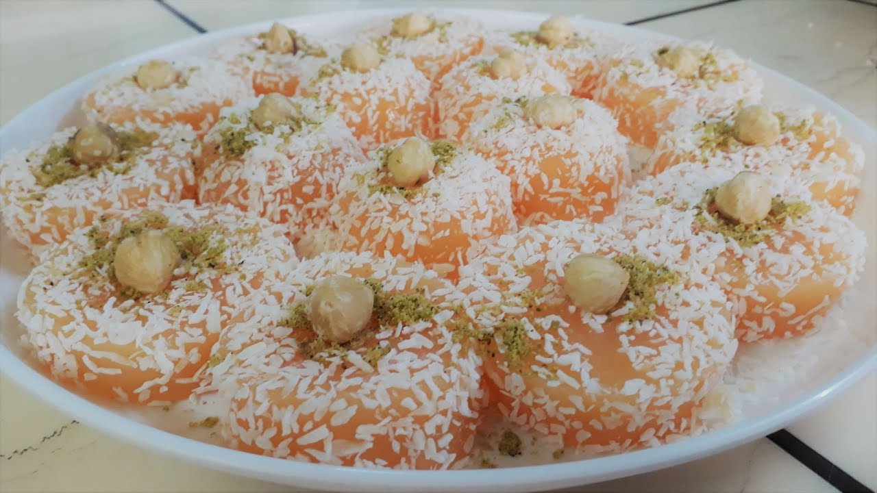 مهلبية البرتقال  بطريقة حلوة وبسيطة