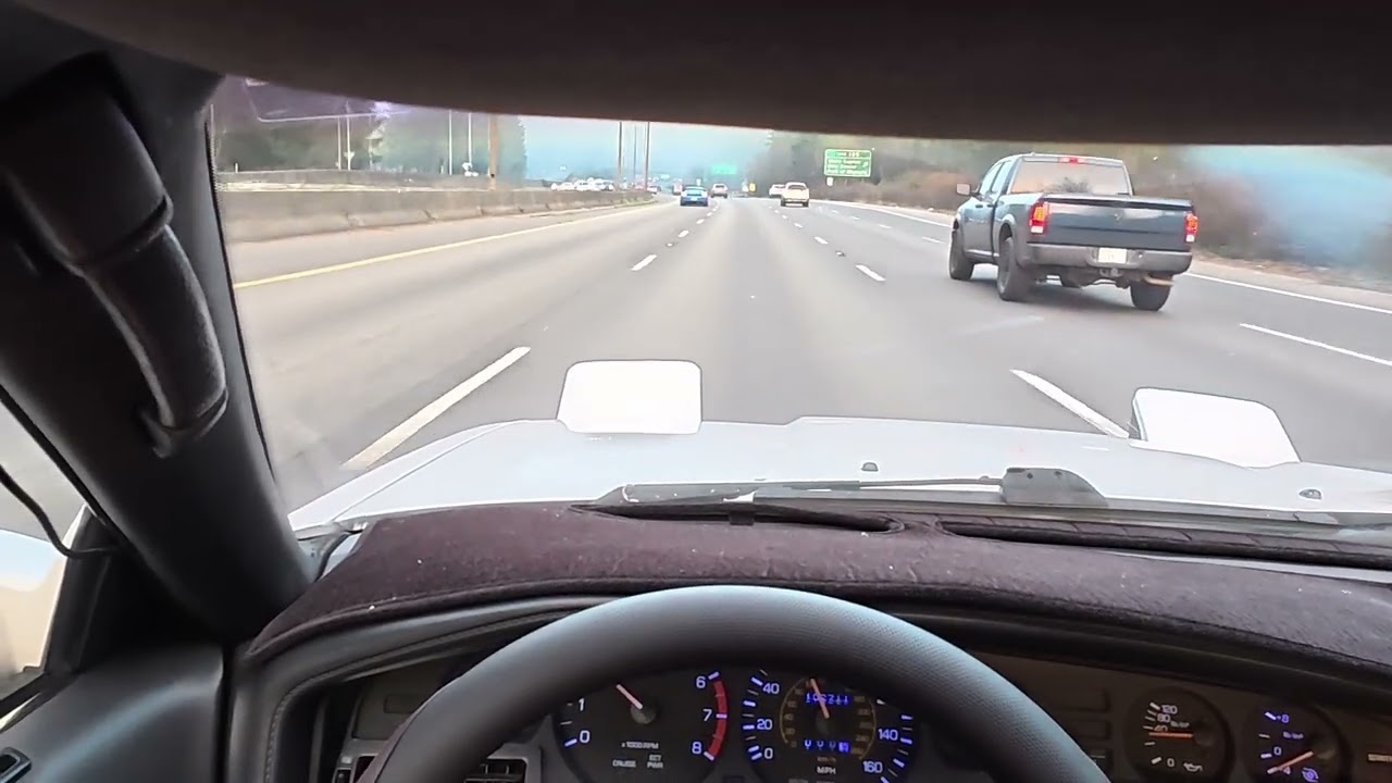 Small Foggy POV Drive