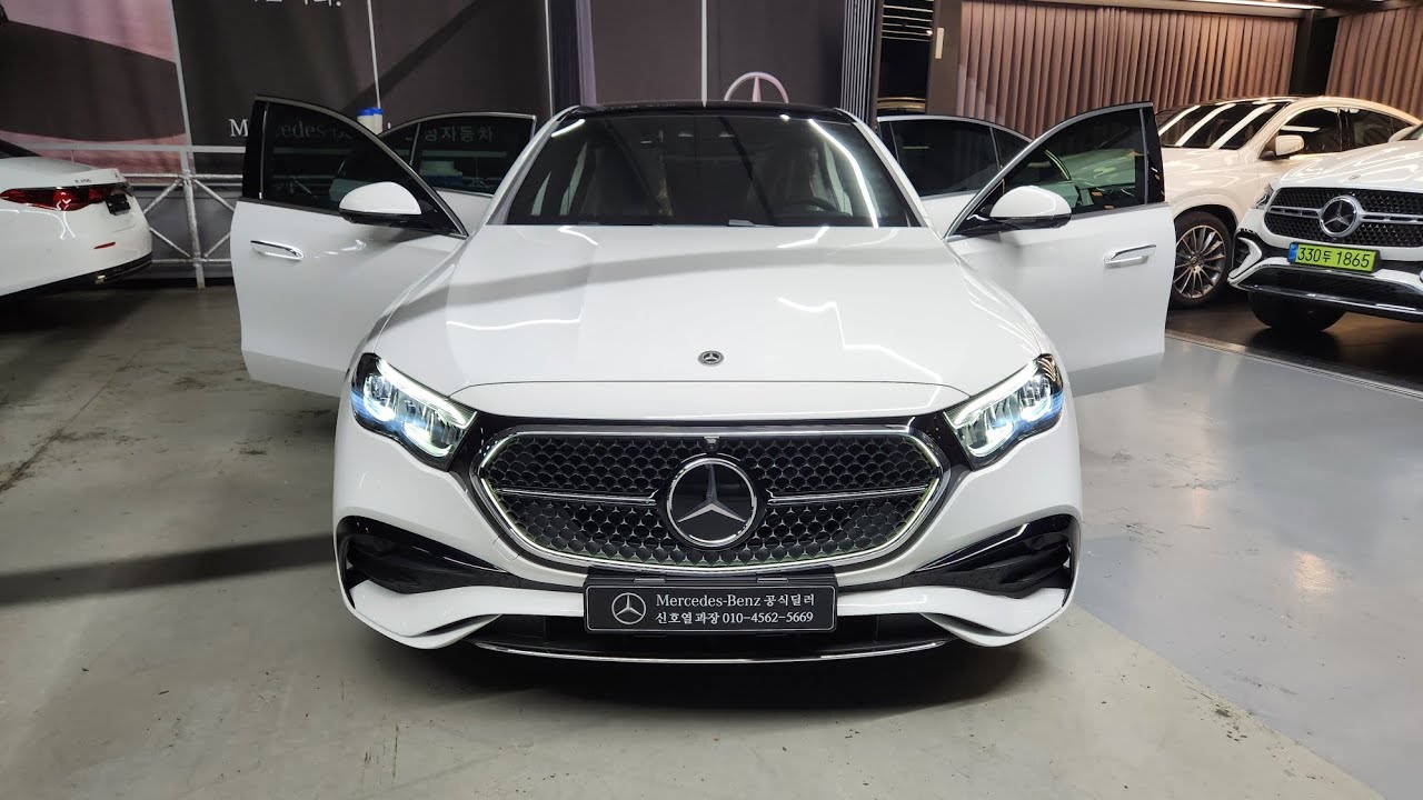 26년식 벤츠 E200 AMG Line 외부 내부 둘러보기