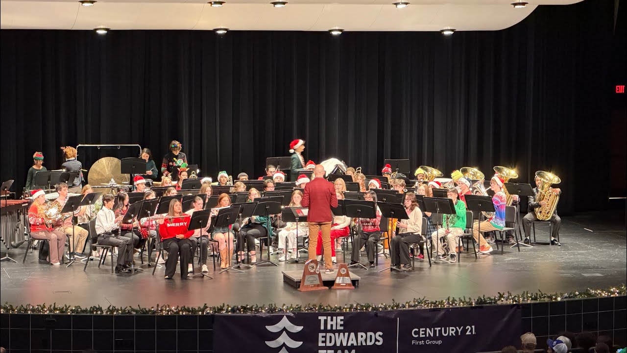 Lindale High School Wind Ensemble Christmas Concert 2025