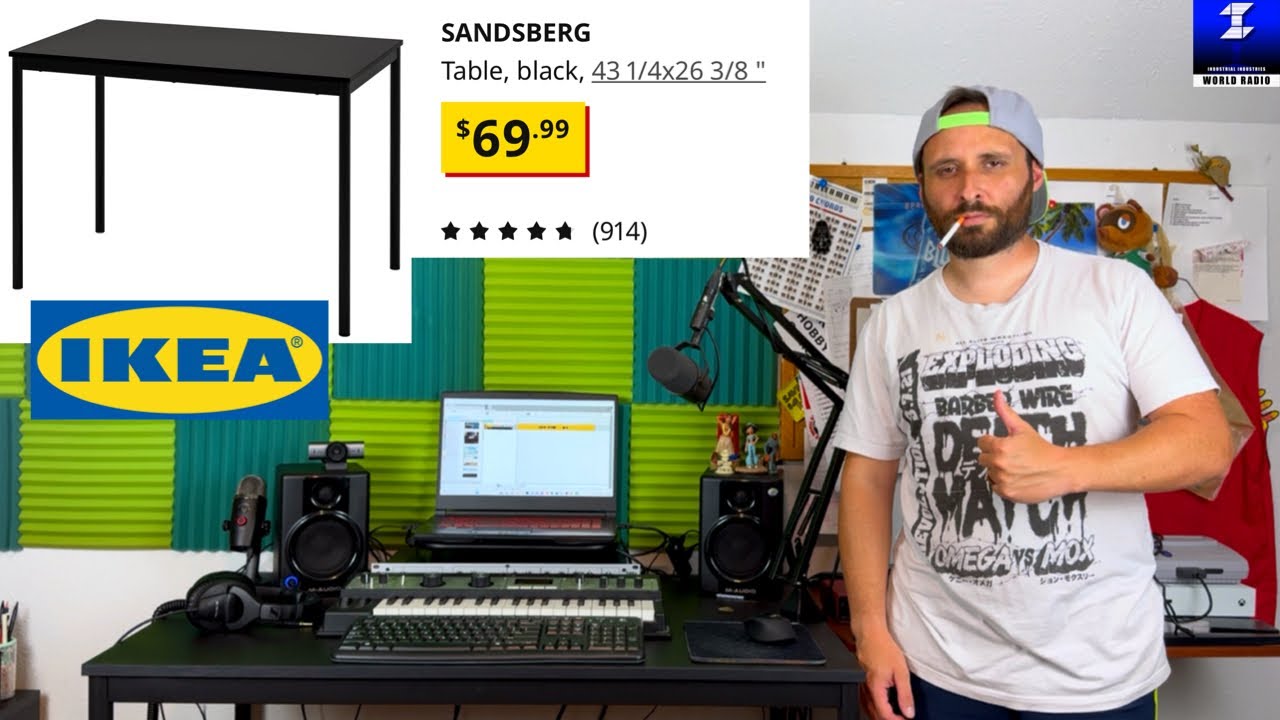 IKEA Sandsberg Table Assembly (with instructions included)