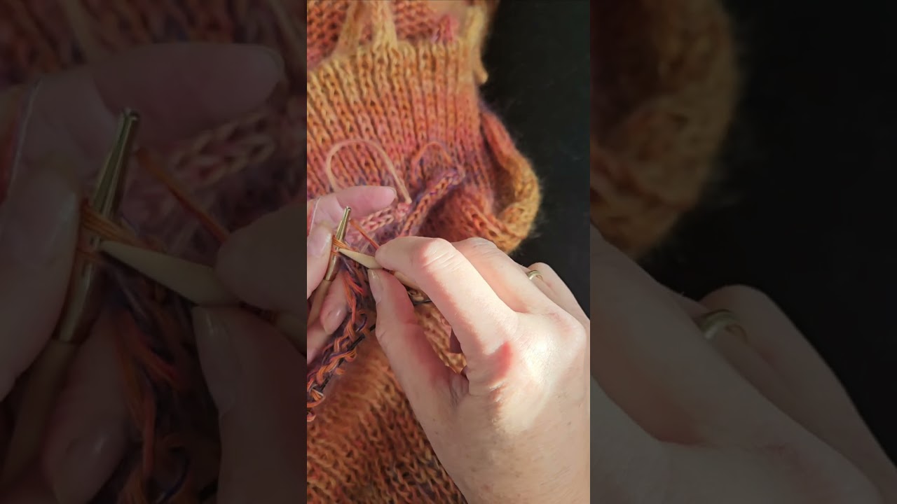 Fransen mit I-Cord stricken