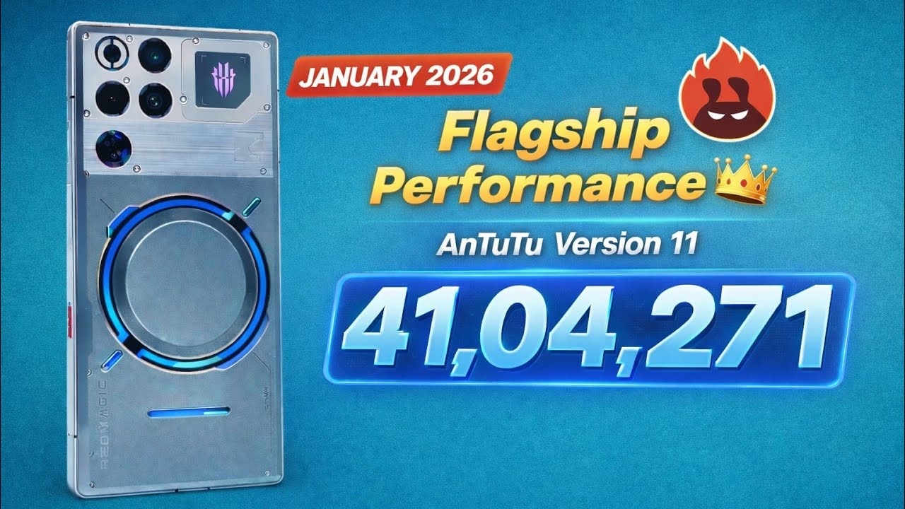 January 2026 Flagship Performance 👑 | Redmagic 11 Pro + | Snapdragon 8 Elite Gen 5 🔥 | Antutu Score