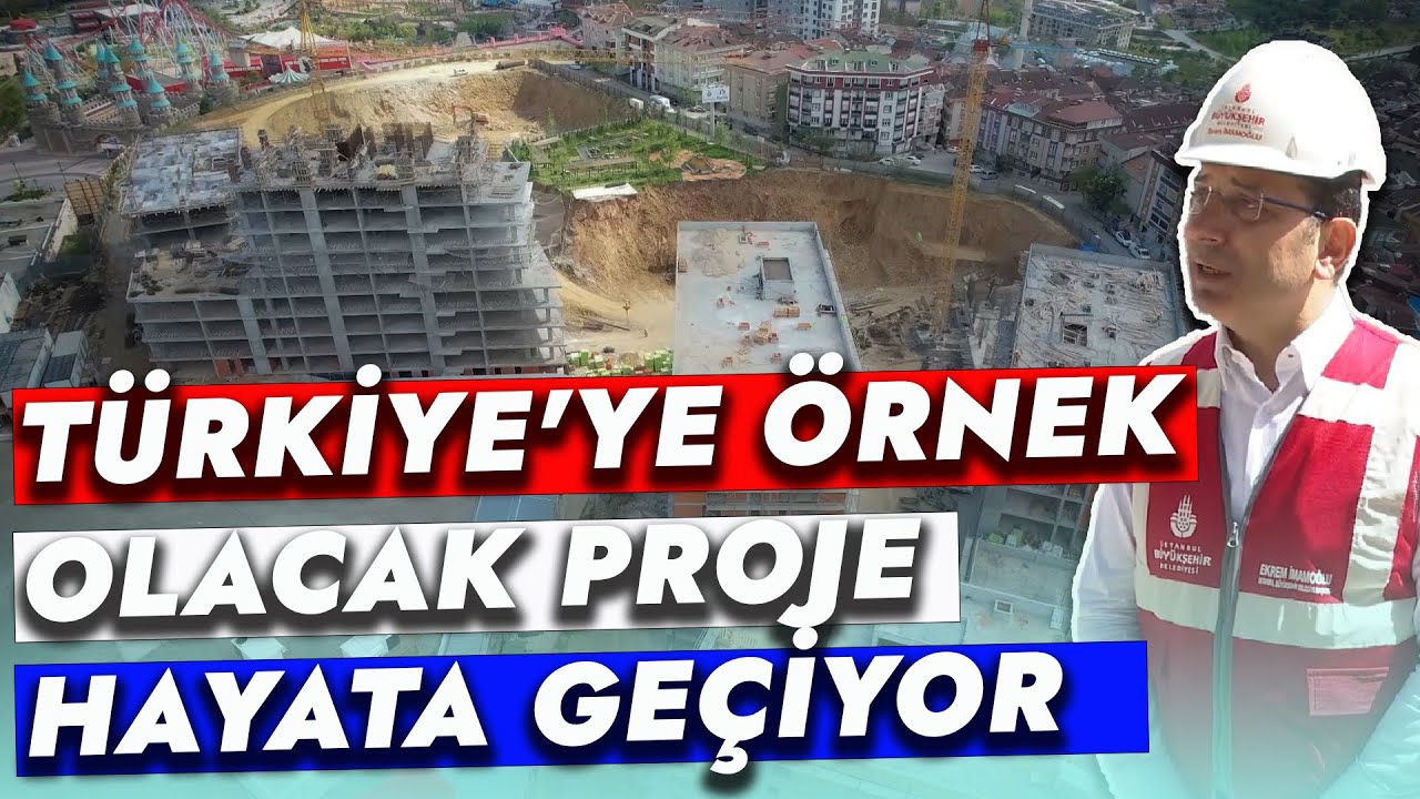 TÜRKİYE'YE ÖRNEK OLACAK PROJE HAYATA GEÇİYOR