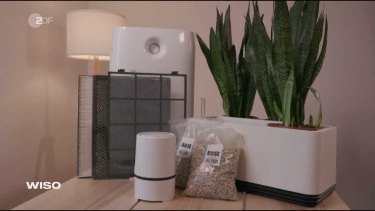 AIRY Biofilter System im Vergleich mit elektronischen Luftreinigern