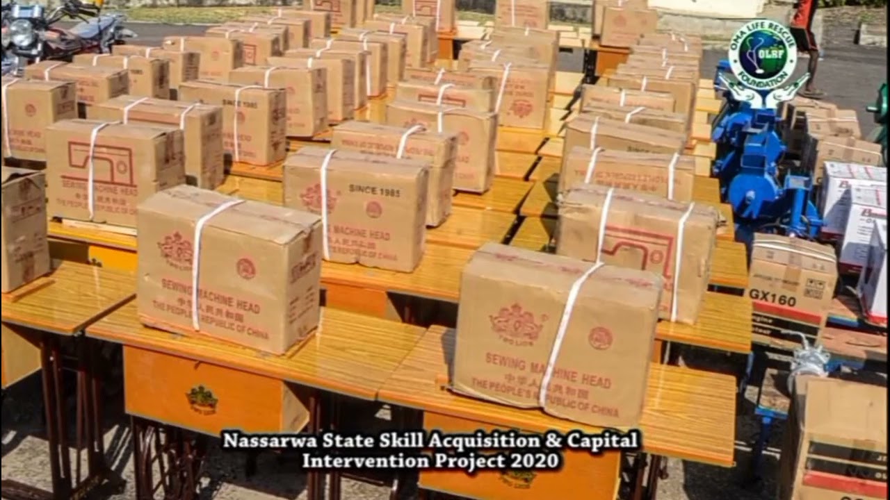 #OLIRF SKILL ACQUISITION AND CAPITAL INTERVENTION PROJECT, NASARAWA 2020