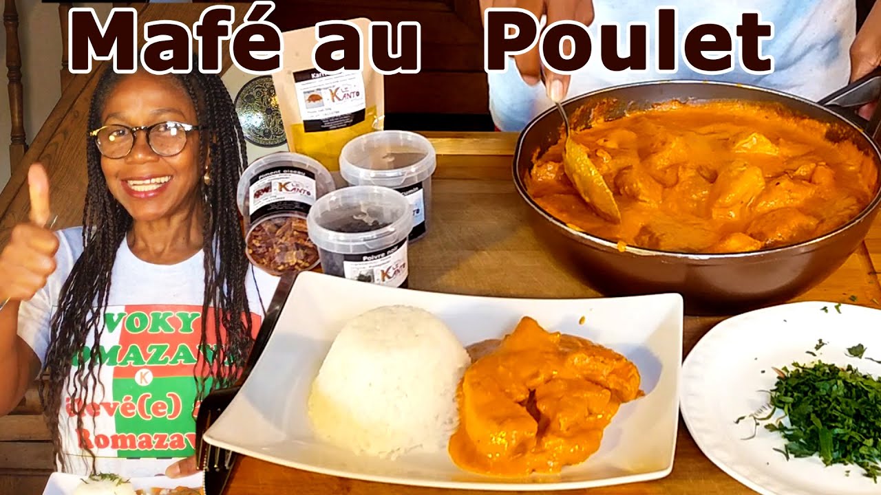 Mafé Au Poulet | Recette Africaine Simple Et Savoureuse
