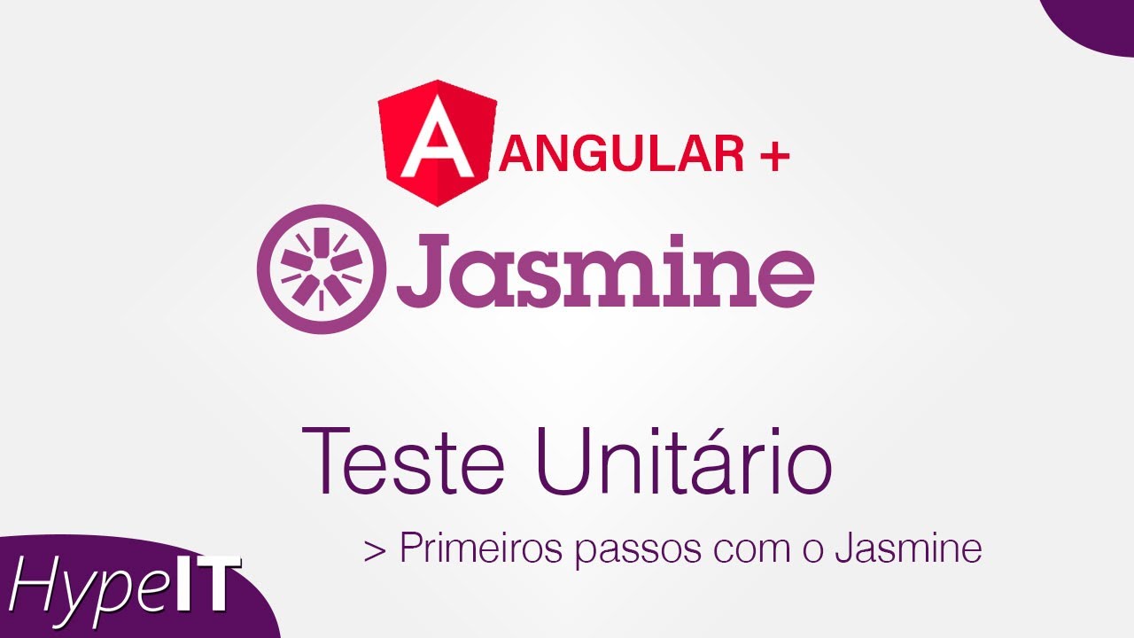 Testes Unitários com JASMINE - introdução