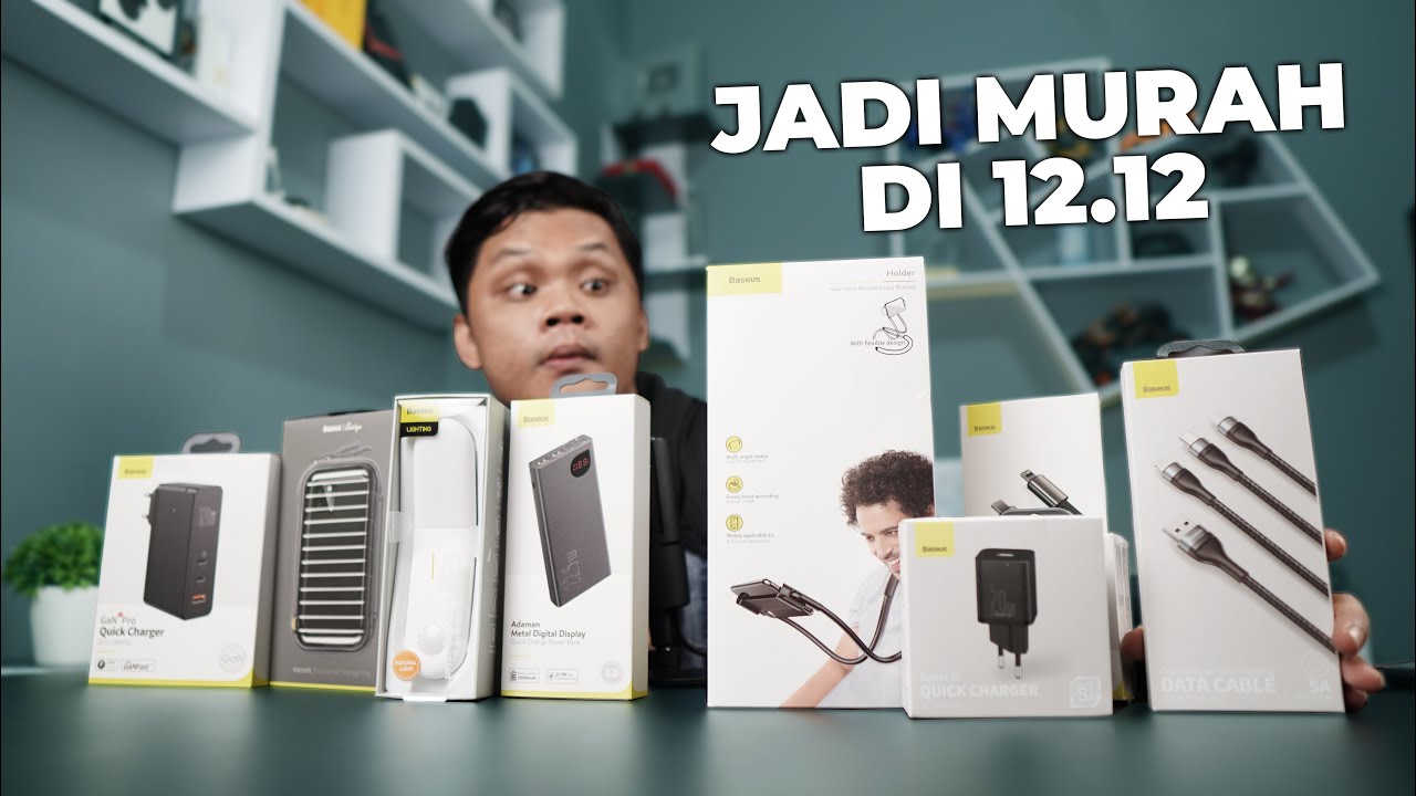 8 Gadget Unik dari Baseus yang Dijual Terlalu Murah di 12.12 ! Cocok Untuk WFH !