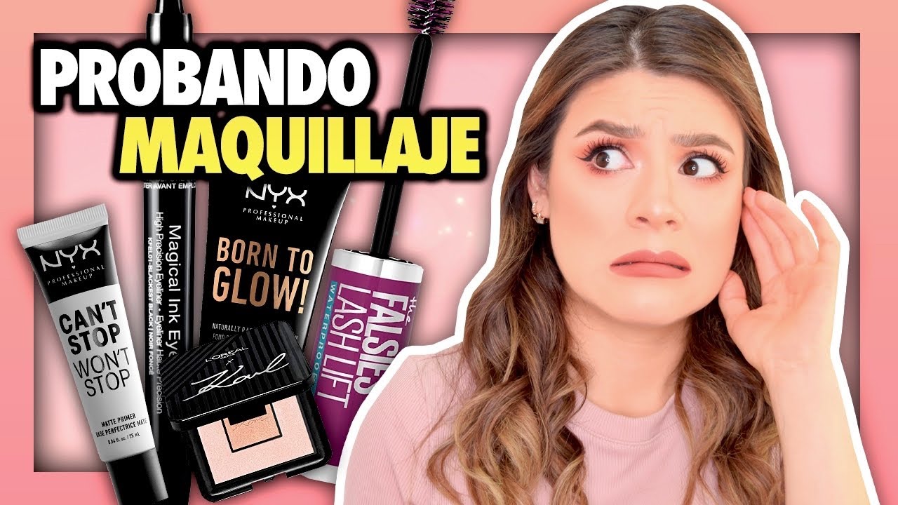 PROBANDO MAQUILLAJE NUEVO!