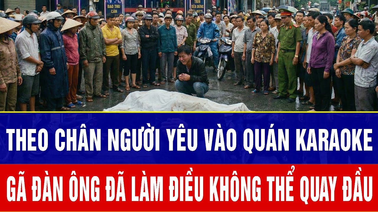 Theo chân người yêu vào quán karaoke, gã đàn ông đã làm điều không thể quay đầu