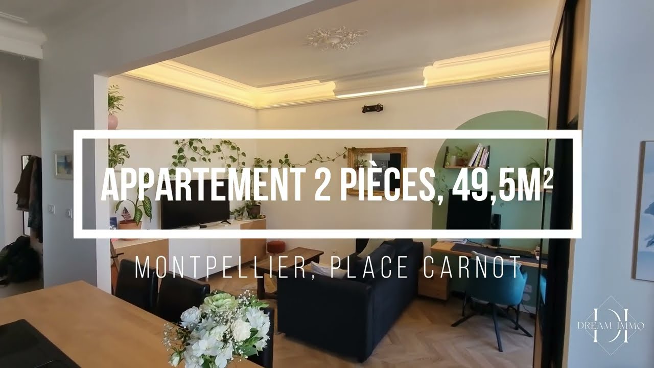 Magnifique appartement 2 pièces, Place Carnot, Montpellier