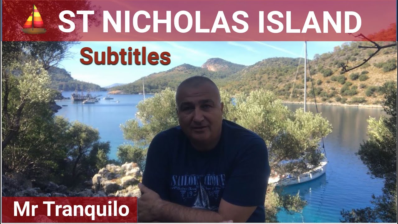 From the sailboat to St Nicholas Island  by an dingy ⛵️ religious building and church ruins