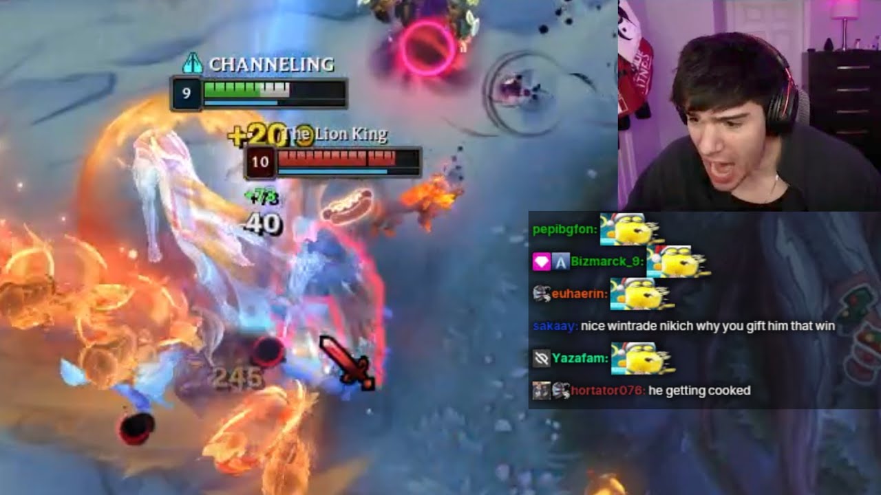 nickich somehow queues into kaos_angel's rank 1 talon euw (queue snipe alert, real and true)