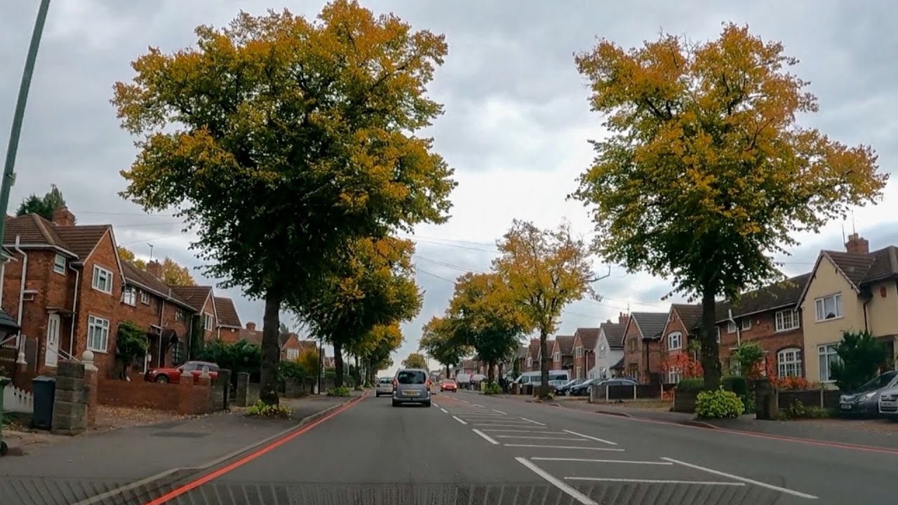 Driving in Walsall - England
