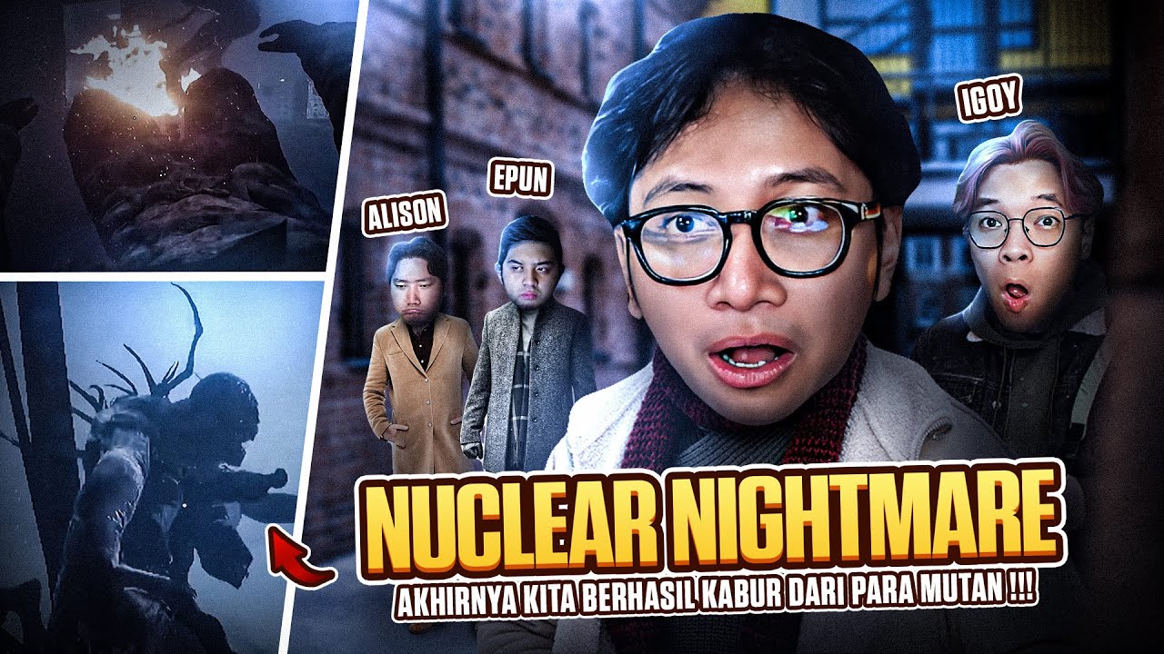 AKHIRNYA KITA BERHASIL KABUR DARI PARA MUTAN !!! - Nuclear Nightmare Indonesia Part 2