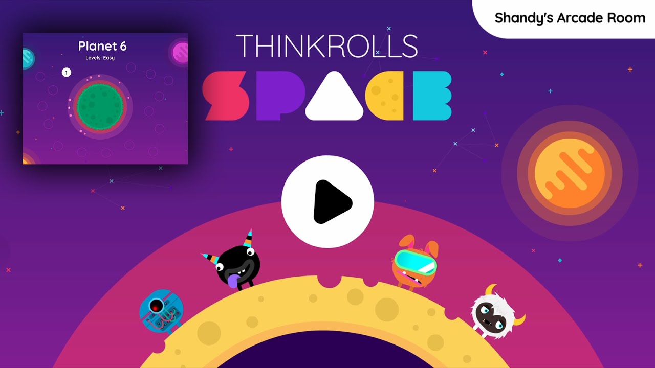 THINKROLLS Space - Planet 6 Gameplay ALL LEVELS on Easy | Android and iOS APK
