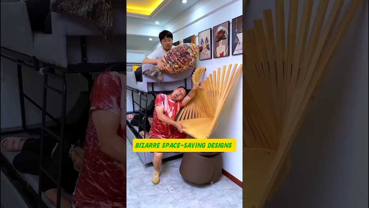 Bizarre Space Saving Furniture Designs #diyfurniture #furnituredesign