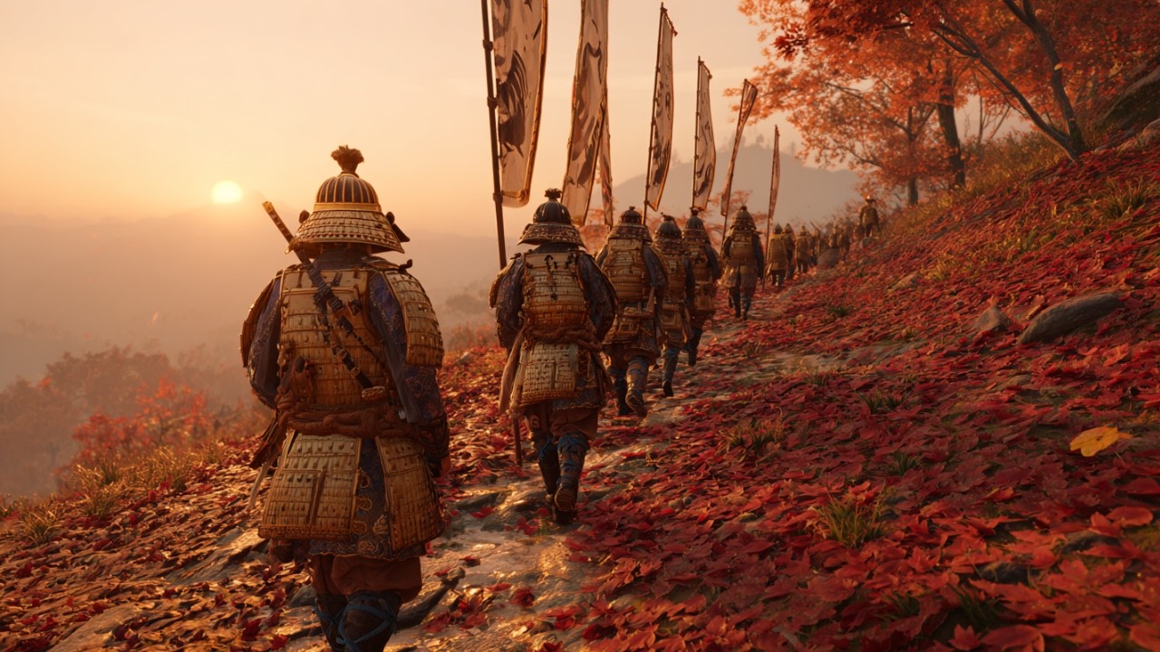 The Last Autumn March of the Samurai | Epic Japanese Music That Awakens the Warrior Spirit