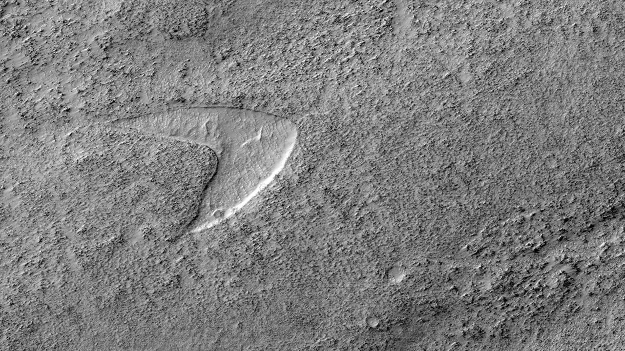 Sternzeit 04. Mai 2024 Roter Planet. &bdquo;Star Trek&ldquo;-Logos statt Leben auf dem Mars