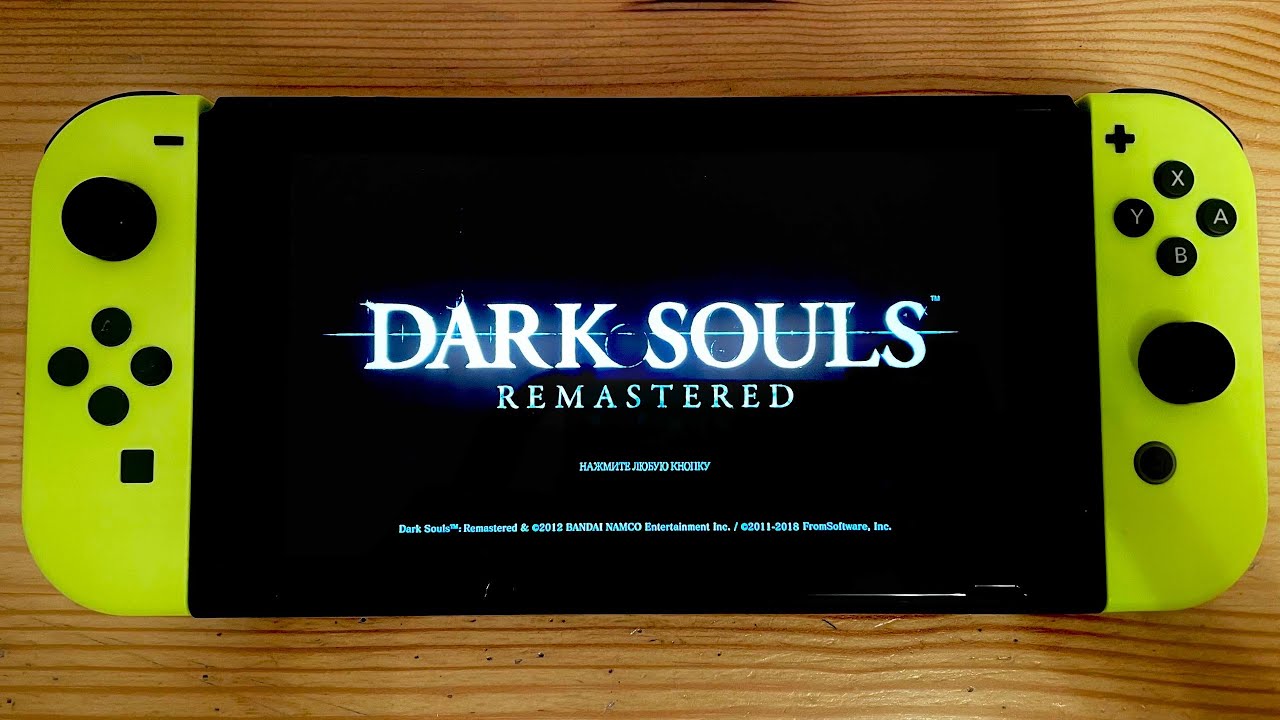 DARK SOULS: REMASTERED – демонстрация геймплея на Nintendo Switch