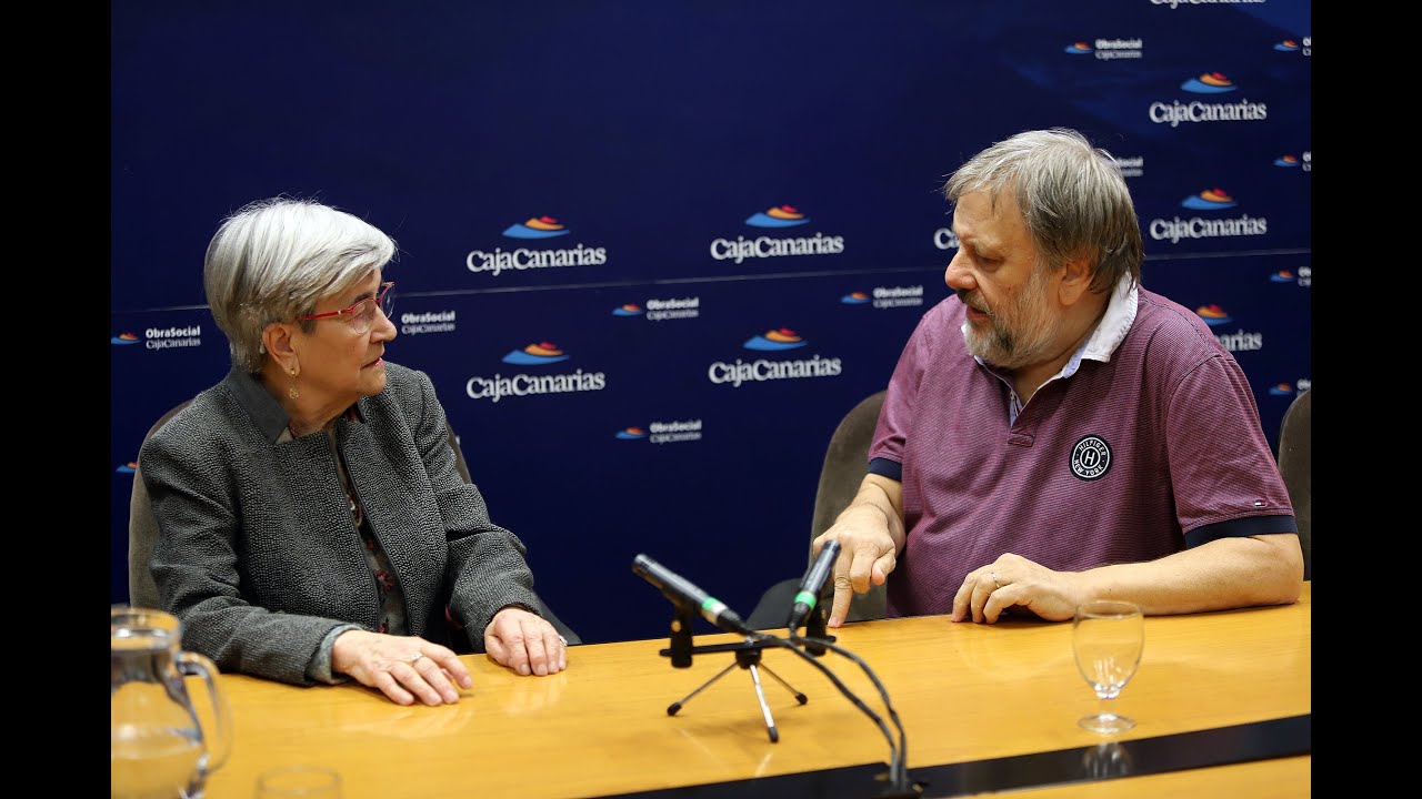 Slavoj Zizek y Miren Etxezarreta: Foro Enciende la Tierra CajaCanarias 2019
