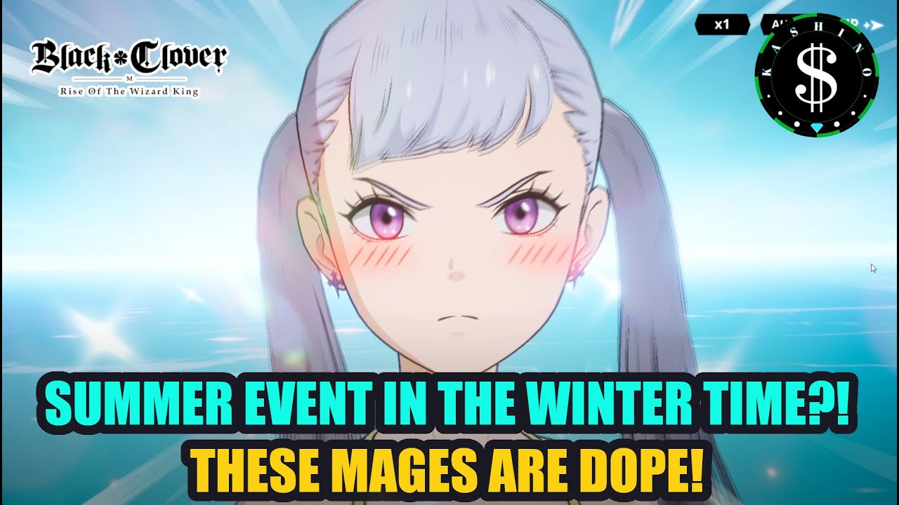 I LOVE THIS EVENT! Summer In The Winter Time! - Black Clover M