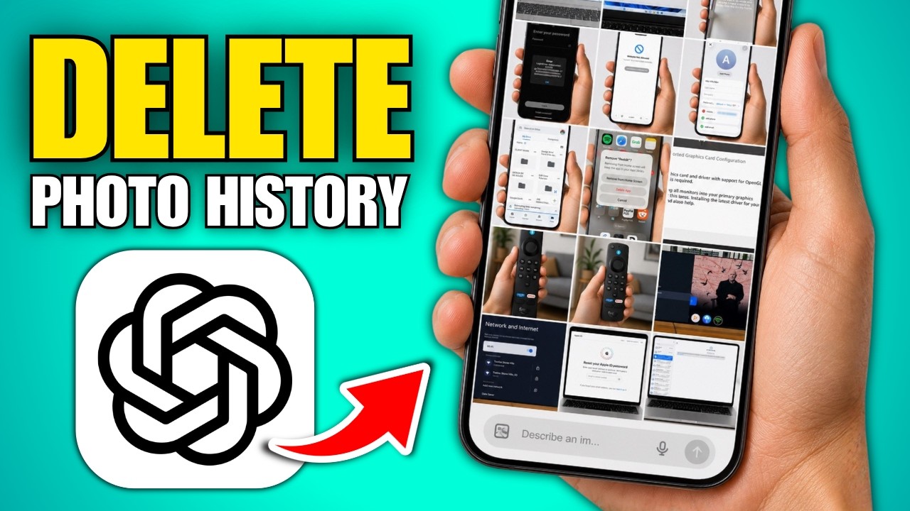 How To Delete ChatGPT Photo History (Step By Step)