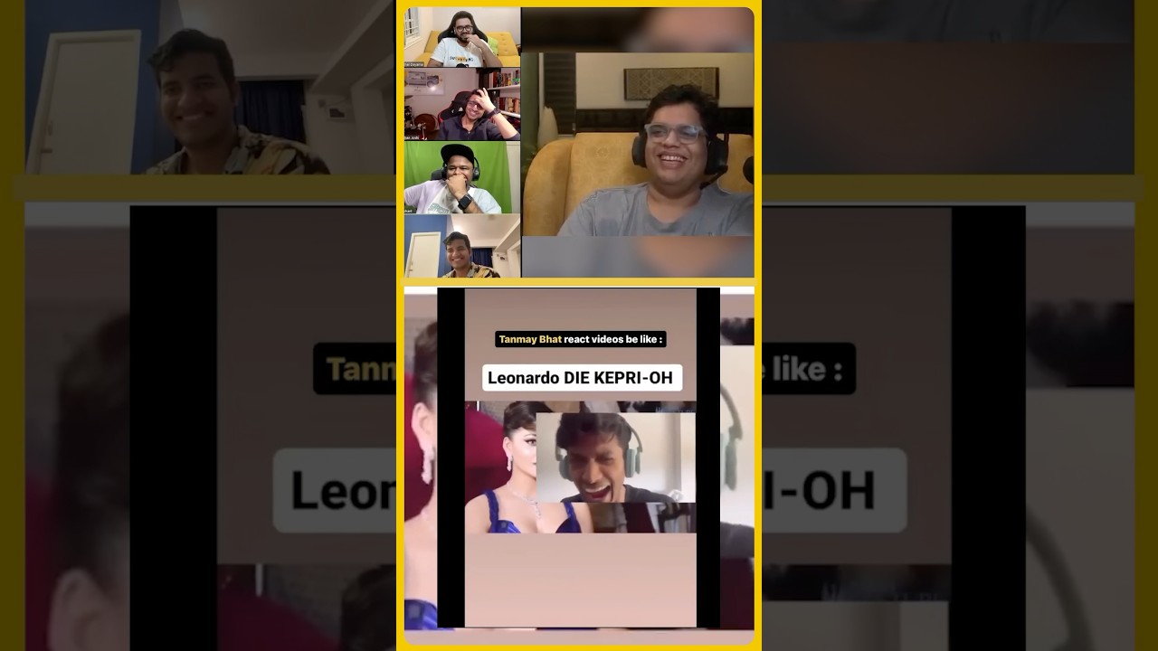 Tanmay Reacts Parody 🤣