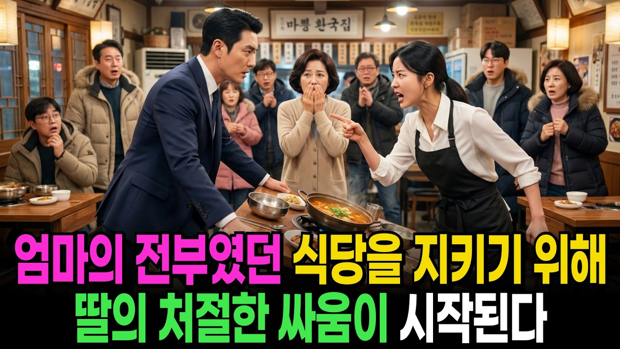 엄마가 평생 지켜온 식당, 딸은 포기할 수 없었다