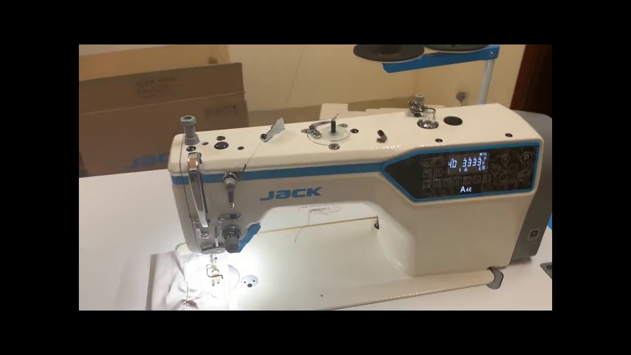 Jack A4E. Các tính năng nổi trội và hướng dẫn sử dụng máy may Jack A4e