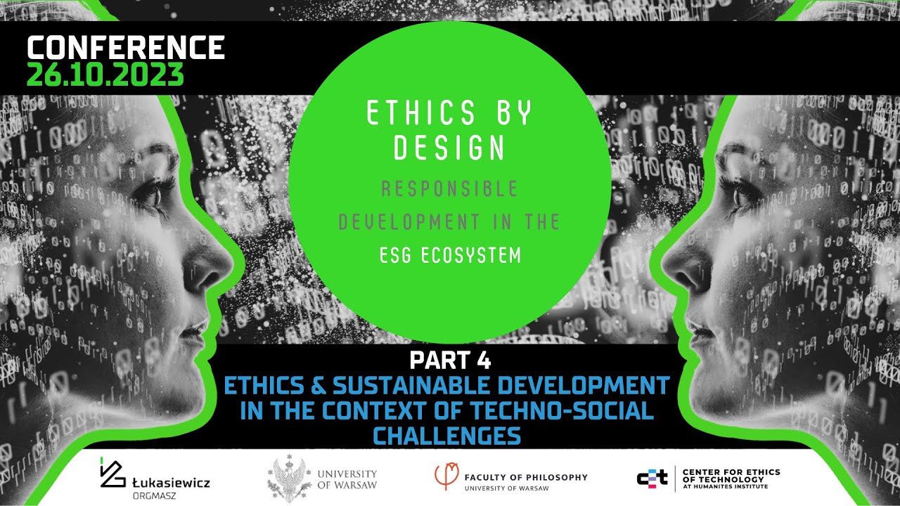Ethics by Design '23 Ethics and sustainable development in the context of techno social challenges 4
