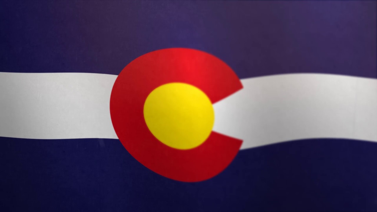 Colorado // Waving Flag - Flags of the U.S. states and territories
