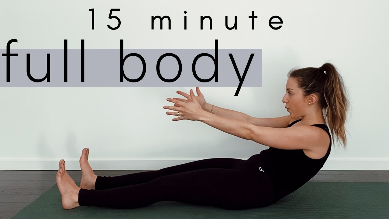 15 Minute Full Body Pilates Workout For All Levels