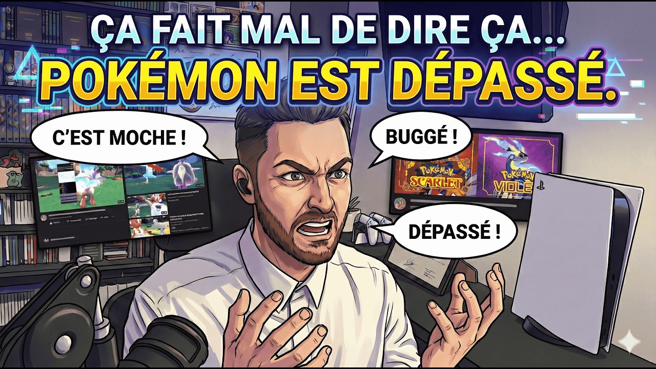 Ça fait mal de dire ça... mais Pokémon est dépassé.