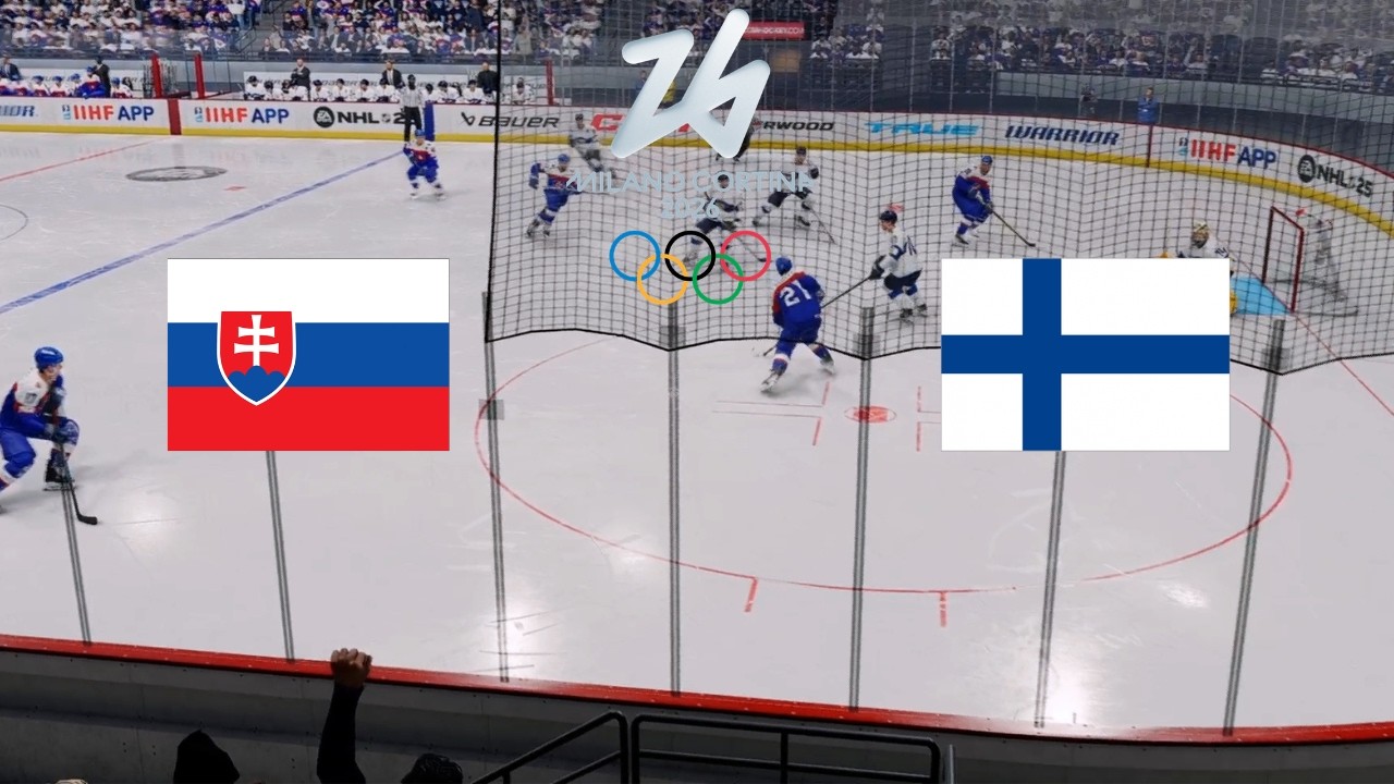 NHL 25 - Zimné olympijské hry 2026 Súboj o Bronz Slovensko vs Fínsko