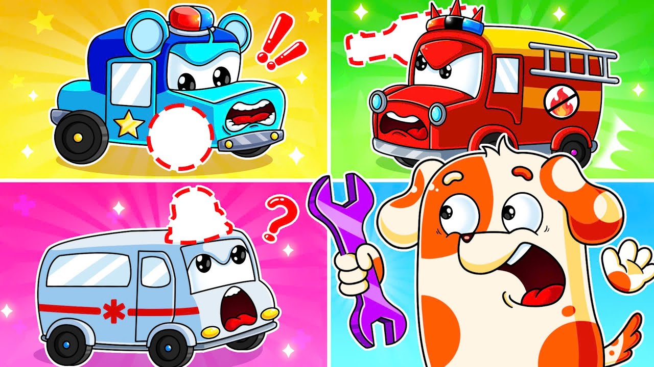 Dibujos Animados: Hoo Doo arregla autos con amor 🐶❤️🔧  | Hola Hoo Doo
