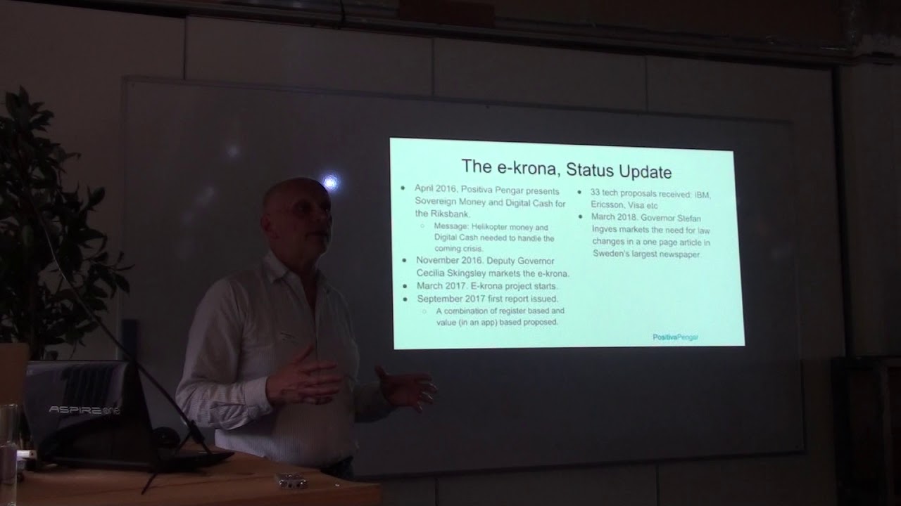 The E-Krona, the Swedish CBDC, history and current status by Ola Gabrielson