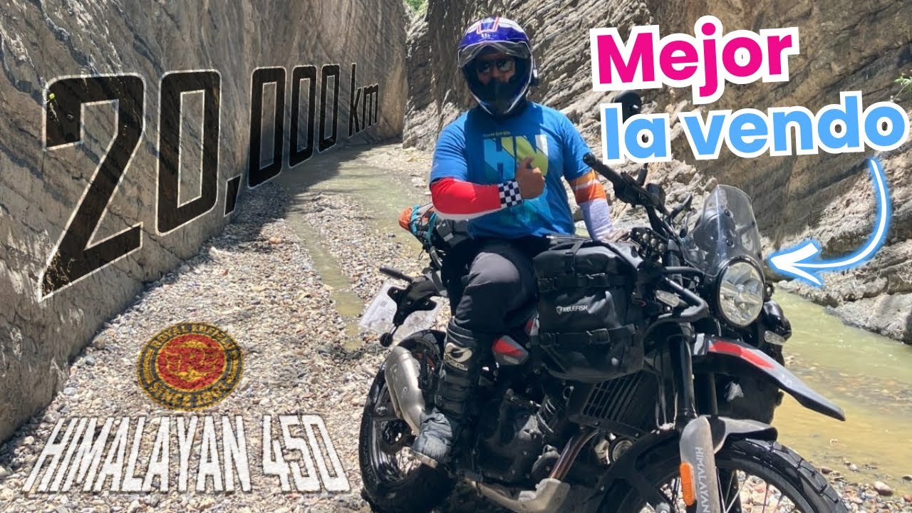 ROYAL ENFIELD HIMALAYAN 450 | EXPERIENCIA 20,000 KILOMETROS | aciertos y defectos | top speed