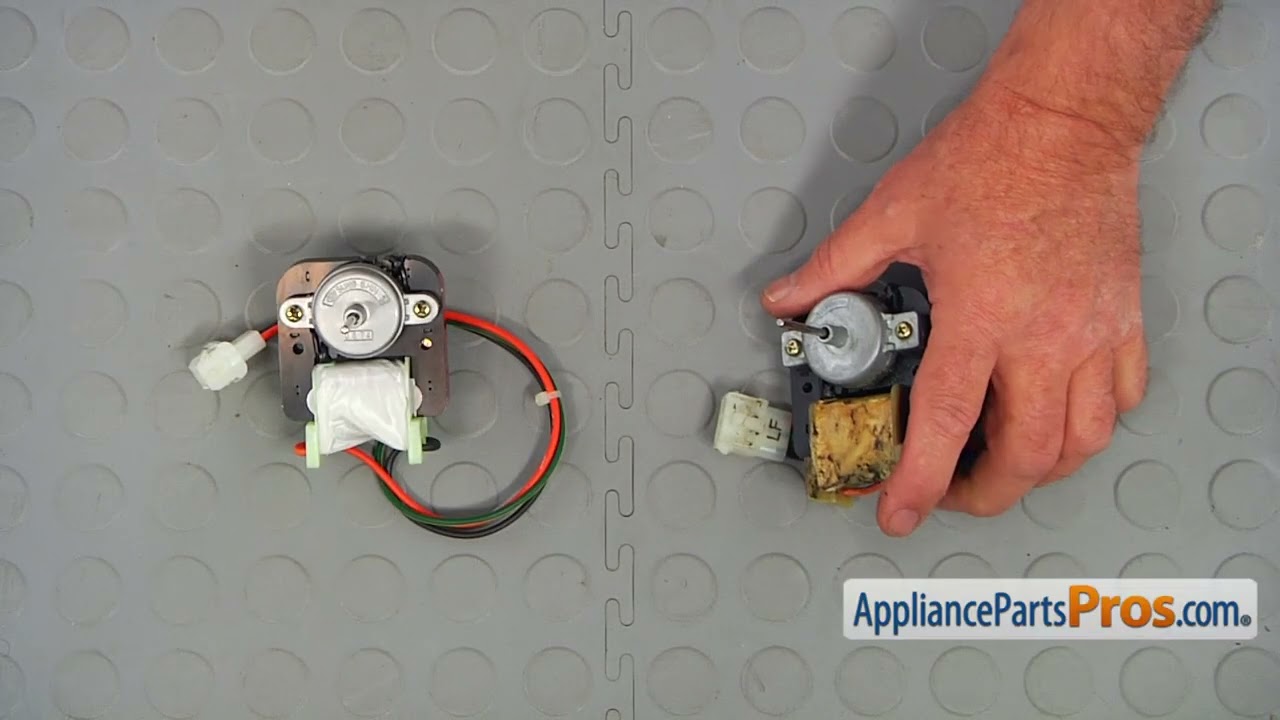 How To: GE Refrigerator Condenser Fan Motor WR60X10170