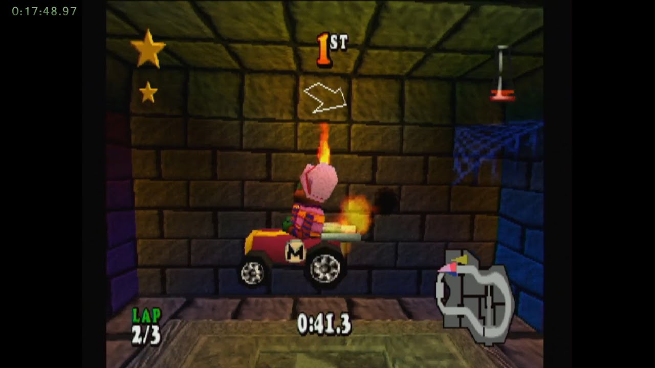 Muppet RaceMania (2000) PS1 Speedrun Race Leagues 21:55