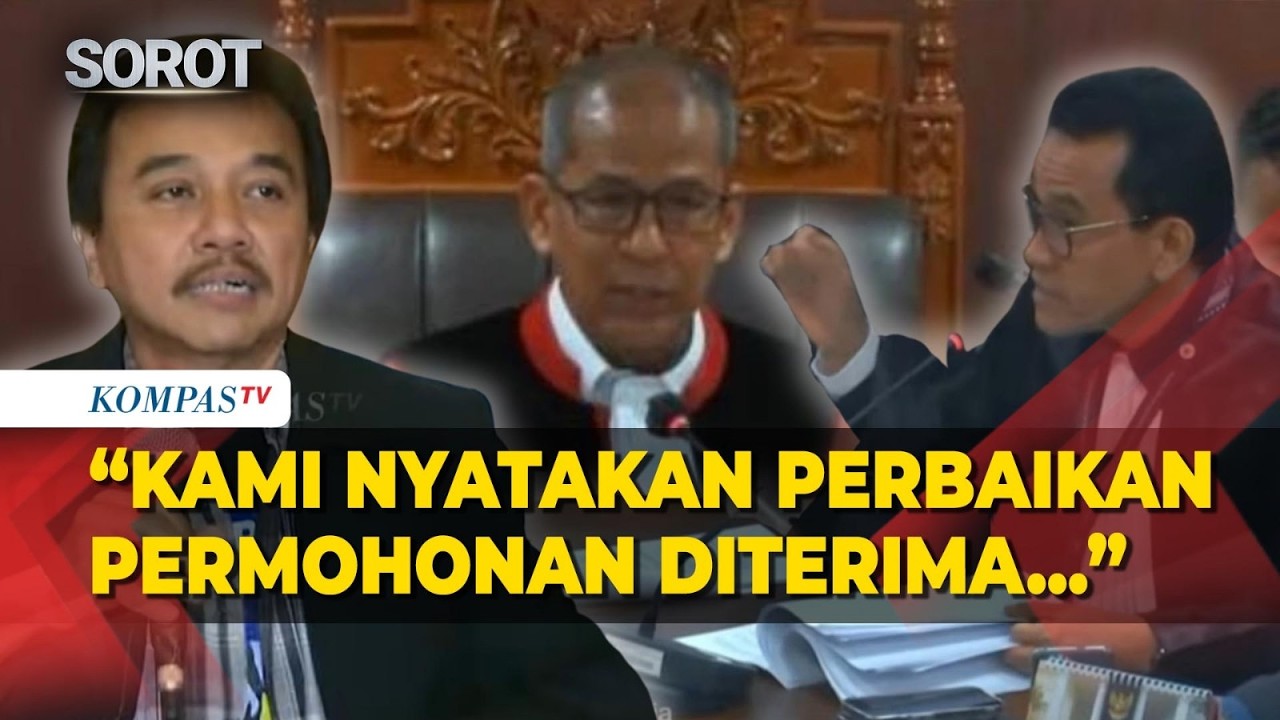 MK Terima Perbaikan Permohonan Gugatan Roy Suryo Cs Kasus Ijazah Jokowi yang Disampaikan Refly Harun