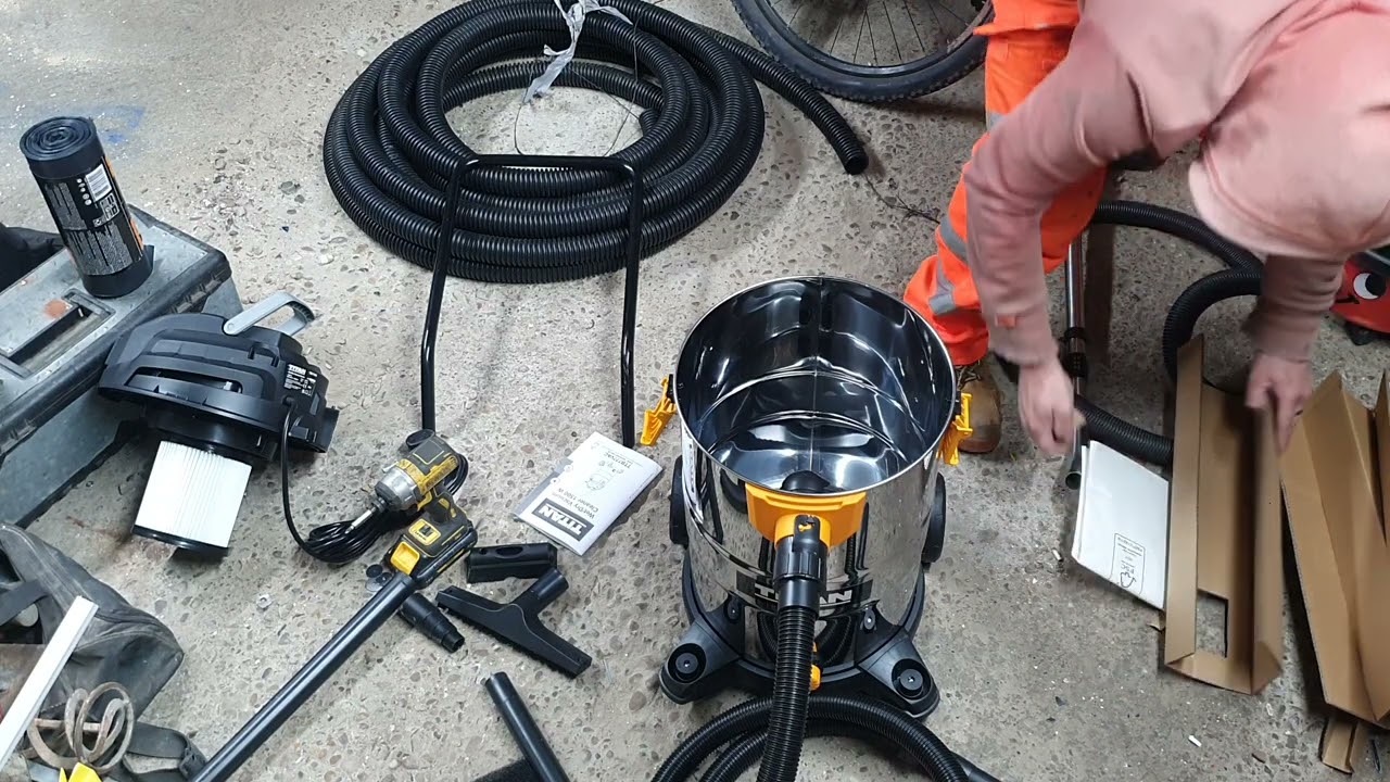 Sucking Up Everything: The Vacuum Titan vs. Henry Hoover! Screwfix Titan TT777VAC Vacuum!