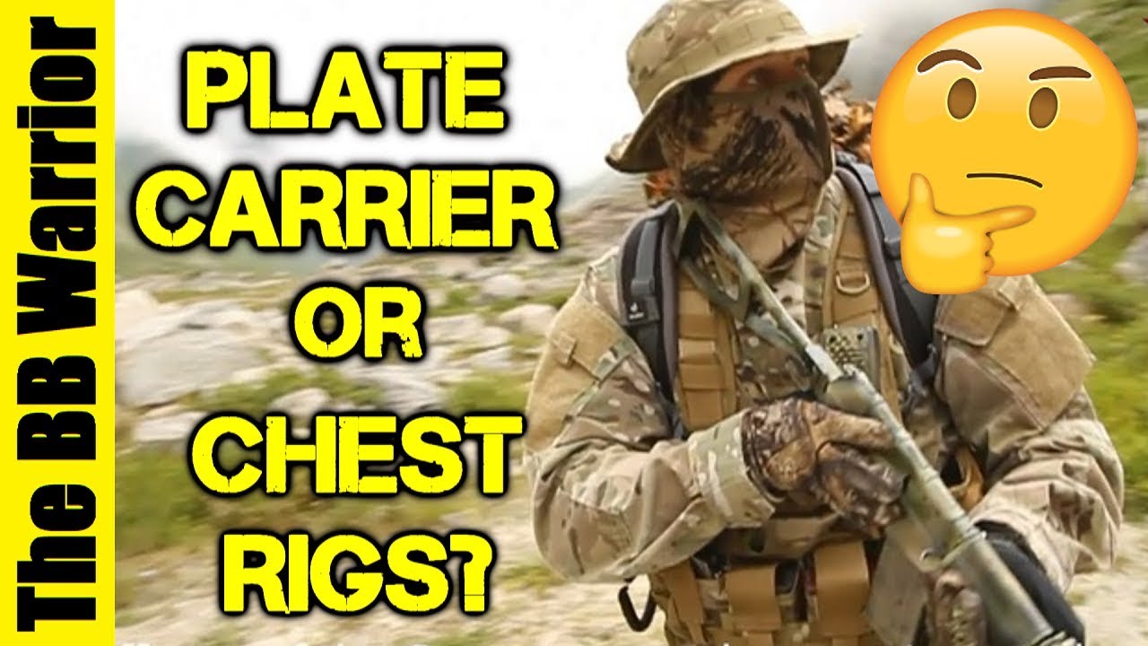 Plate Carriers Vs. Chest Rigs | Which is Better for Airsoft? 🤔