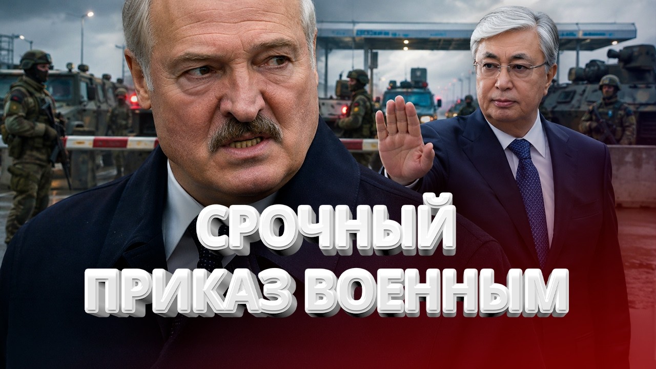 Лукашенко не договорился / Токаев закрывает въезд / Спецтехника и военные на границе / BYстро.NEWS
